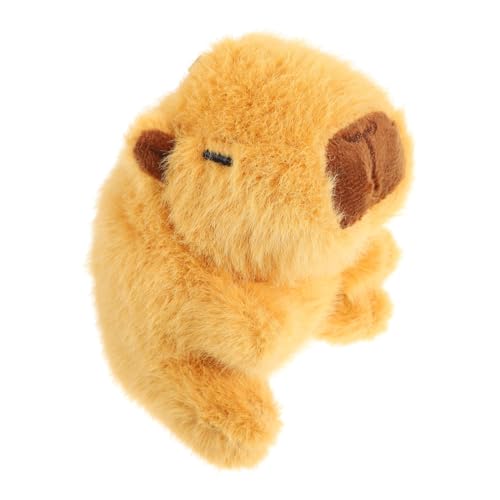 Hohopeti üsch Capybara Schlüsselanhänger Niedliches Gefülltes Capybara Kuscheltier Für Rucksack Ideal Anhänger Oder Charm Mit Süßer Erdbeere Perfekt Für Und Freunde von Hohopeti