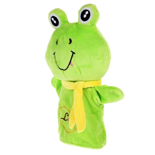 Hohopeti üsch Frosch Handpuppe Für Interaktive Tierpuppe Aus Weichem Material Perfektes Für Kreative Rollenspiele Ideales Für Babys Und Kleinkinder von Hohopeti