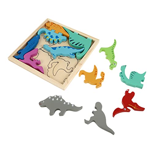 Hohopeti Dino Kinder Thema Dreidimensionales Puzzle Kleinkindspielzeug Kinderpuzzle Kinderspielzeug Lernspielzeug Montessori Tierpuzzle Kleinkindzubehör Haushalt Kleinkindpuzzle Interaktives von Hohopeti