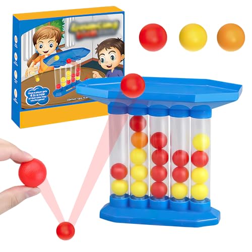 Hojalis Bouncing Ball Tischspiel, Bounce Off Game Jumping Ball, Jumping Ball Tabletop Ping Pong Spielballspiel, Interaktives Eltern-Kind-Wurfballspielzeug für Familie Party Geburtstag Geschenke Spiele von Hojalis