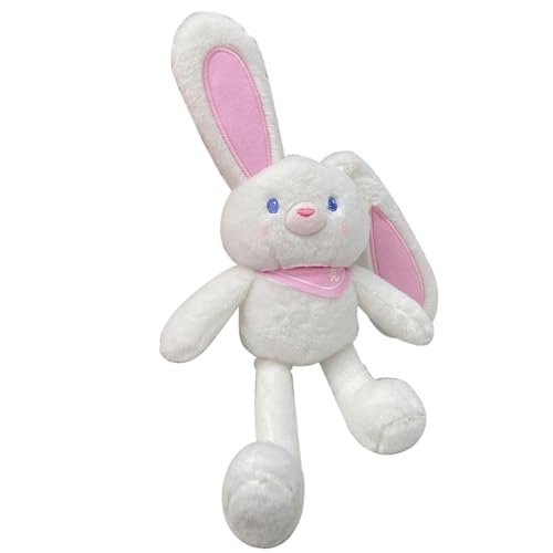 Holdes Ausgestopfte, ausgestopfte plüsch - 11,81 Zoll Pull Up Rabbit Osterhase - Schlüsselbund Anhänger, Tierheimdekor, Rucksackcharm, Dehnbare Dekorationsmaterial für alle Altersgruppen von Holdes