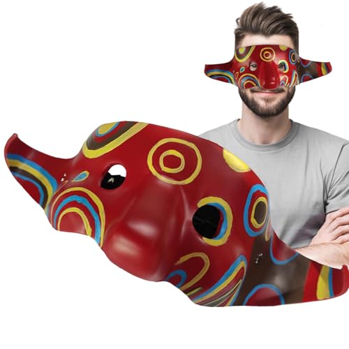 Holdes Halloween Räuber Masque - Cosplay Gesicht | Halloween Kostüm Maske, Exquisite Cosplay Kostüm Pros, Spiel Rollenspiel Halloween Requisiten für Maskerade, Kostüm, Cosplay Holdes Halloween Räuber Masque - Cosplay Gesicht | Halloween Kostüm Maske, Exquisite Cosplay Kostüm Pros, Spiel Rollenspiel Halloween Requisiten für Maskerade, Kostüm, Cosplay von Holdes