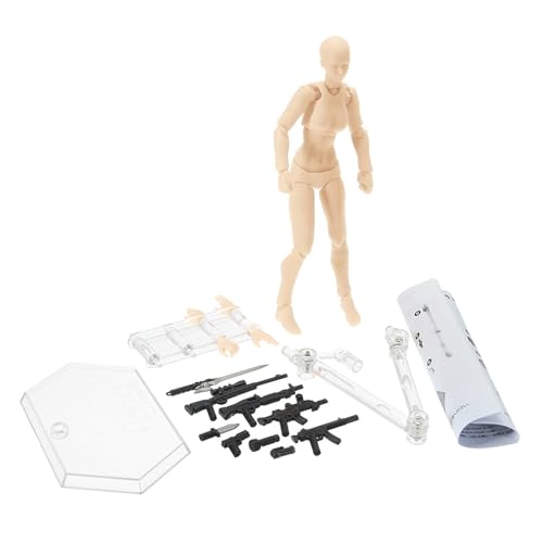 Holdes Realistische Actionfiguren mit beweglichem Gelenk – kleine Figur Modell mit Sockel für Fotografie, Heimdekoration, Malerei Holdes Realistische Actionfiguren mit beweglichem Gelenk – kleine Figur Modell mit Sockel für Fotografie, Heimdekoration, Malerei von Holdes