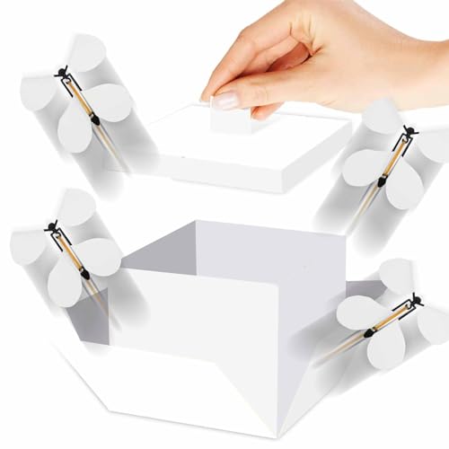 Holdes Schmetterlingsbox zum Muttertag, Schmetterlingskarten fliegen, Spielzeug Überraschung Schmetterling zum Aufziehen | Schmetterlingsbox für den Muttertag für Alter, perfekte Füllung für Holdes Schmetterlingsbox zum Muttertag, Schmetterlingskarten fliegen, Spielzeug Überraschung Schmetterling zum Aufziehen | Schmetterlingsbox für den Muttertag für Alter, perfekte Füllung für von Holdes