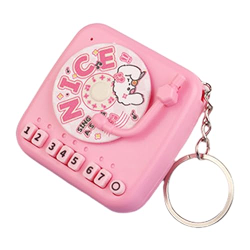 Sensorischer Schlüsselanhänger | Tragbarer winziger Retro-Klavier-Schlüsselanhänger – Handheld-Spiel-Grammophon-Schlüsselanhänger mit Sound, spielbarer Klavieranhänger für Tasche Sensorischer Schlüsselanhänger | Tragbarer winziger Retro-Klavier-Schlüsselanhänger – Handheld-Spiel-Grammophon-Schlüsselanhänger mit Sound, spielbarer Klavieranhänger für Tasche von Holdes