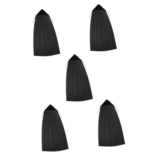 5st Halloween-umhang Unisex-umhang Mit Kapuze Kostüm Haube Mantel Zauberer-kapuzenrobe Zauberer-Cosplay-Outfits Umhang Für Frauen Männerkleidung Kapuzenumhang Herren Umhang Acryl Holibanna von Holibanna