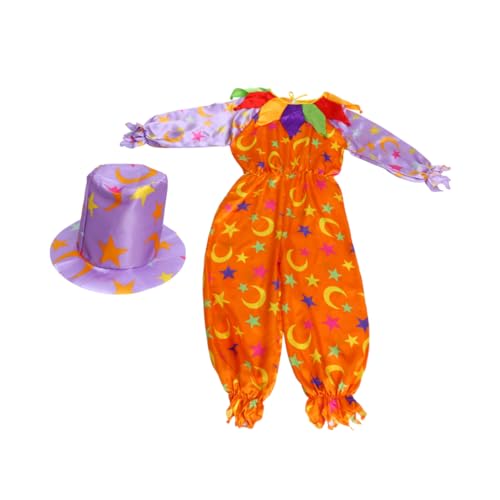 Holibanna 1 Satz Clown-Anzug Kleidung für Maskerade Erwachsenen-Outfit, Clown-Kleidung Party-Clown-Kostüm halloween costume halloween kleidung Kostüm für Maskerade zartes Kostüm Baumwolle von Holibanna