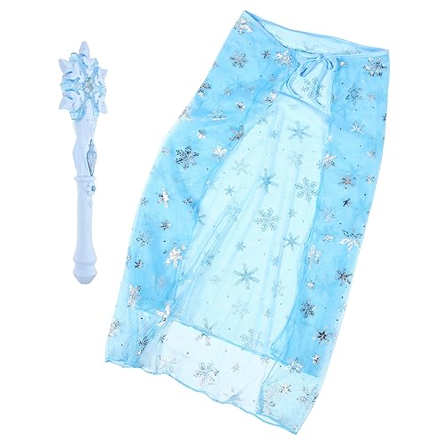 Holibanna 1satz Leuchtender Zauberstab Und Umhang Set Für Mädchen Glitzernde Fee Kostüm Accessoires Für Fasching Und Halloween Teilig Blauer Zauberstab Prinzessinnen Umhang Batterien Holibanna 1satz Leuchtender Zauberstab Und Umhang Set Für Mädchen Glitzernde Fee Kostüm Accessoires Für Fasching Und Halloween Teilig Blauer Zauberstab Prinzessinnen Umhang Batterien von Holibanna