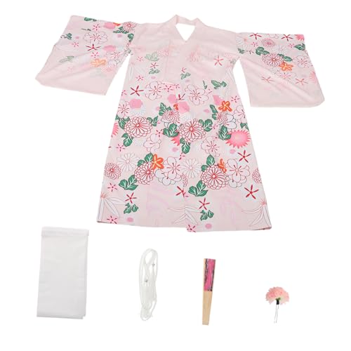 Holibanna 1 Set Japanisches Kimono Kleid Für Frauen Traditionelles Kostü Für Fotografie Japanische Modebekleidung Verbesserte Yukata Mit Weißem Obi Ideal Für Anlässe Und Rollenspiele von Holibanna