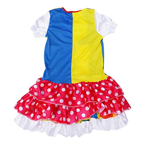 Holibanna 1 Stück Clown Anzug Bekleidung Halloween Kostüme Cosplay Outfit Clown Kostüm Cosplay Kostüm Aus Baumwolle von Holibanna