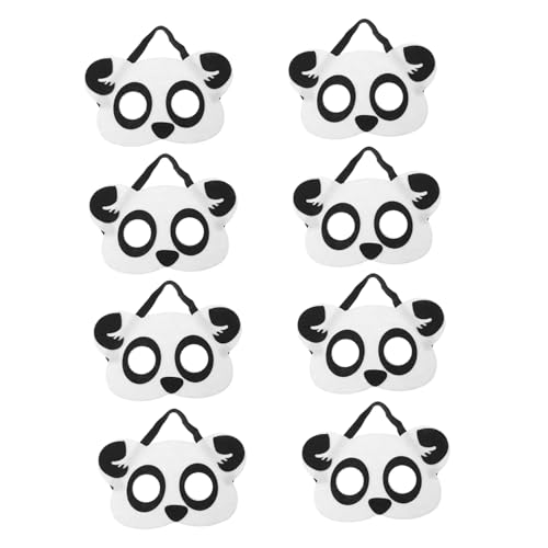 Holibanna 10 Stück Teiliges Panda Tiermasken aus Stabilem Vliesstoff Wiederverwendbare Cosplay Masken für Halloween Karneval Kinderparty Bühnenauftritt Holibanna 10 Stück Teiliges Panda Tiermasken aus Stabilem Vliesstoff Wiederverwendbare Cosplay Masken für Halloween Karneval Kinderparty Bühnenauftritt von Holibanna