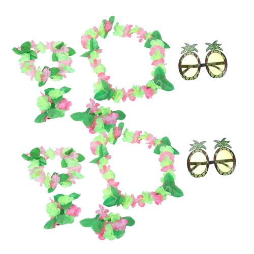 Holibanna 10St Urlaubsoutfit party dekoration hawaii sonnenbrille ananas sonnenbrille Ananas-Party Strandparty-Dekorationen Ananas-Sonnenbrille für Erwachsene hawaii kostüm frauen Tuch von Holibanna