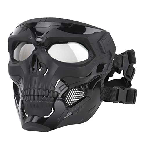 Holibanna 1PC Taktische Halloween Schädel Vollgesichtsmaske Für Cosplay CS Spiele Survival Games Und Maskerade Partys von Holibanna