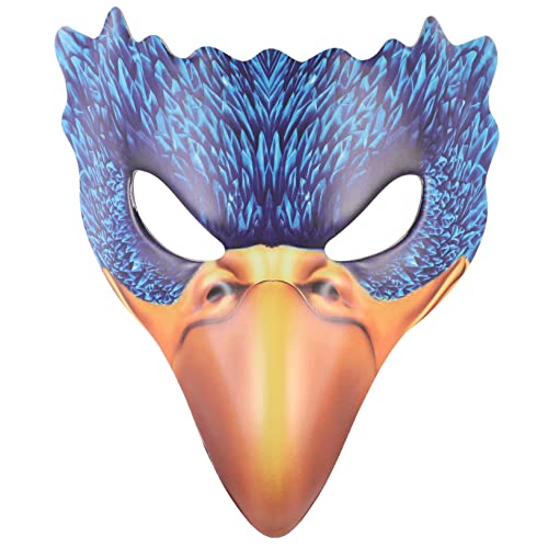 Holibanna 1Stk Halloween-Maske Maskerade Steampunk-Vogel Adlermasken Vogelschnabel Halloween-Steampunk halloween masken halloweenmaske hallowen masks tiermasken Horror-Maske Vogel Maske Blue von Holibanna