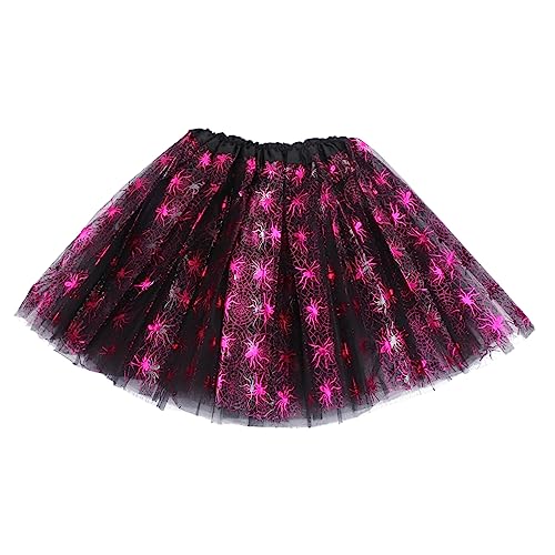 Holibanna 1Stk Halloween Mesh Tutu Rock elastischer gürtel elastischer taillengürtel Prinzessinnenrock für Mädchen Outfits für Mädchen Kleidung Kleider Halloween-Tutu geschichtetes Tutu von Holibanna