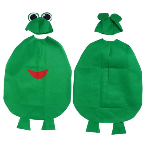 Holibanna 2 Stück 1 Satz Halloween Bienenkostüm Spieloutfit vorgeben Performance-Kostüm für Kinder halloween costume halloween kleidung neuartige Verkleidungen trendige Kinderkleidung Green von Holibanna