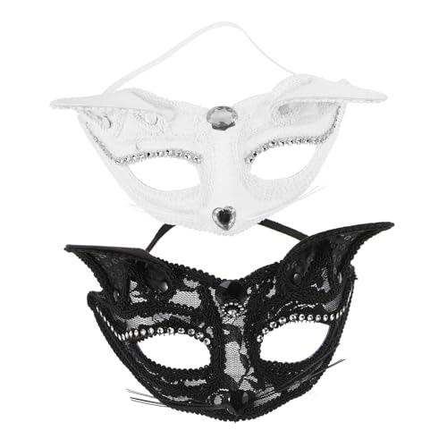 Holibanna 2 Stück Fuchs-maske, Anziehmaske, Fuchs-cosplay-maske, Bemalte Fuchs-maske Für Halloween-maskerade von Holibanna