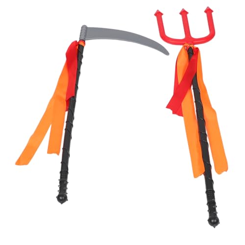 Holibanna 2stücke Kunststoff-Requisite Für Party-Dekorationen Für Halloween Cosplay-mistgabel Dämonengabel Für Erwachsene Hexen-mistgabel Kostümzubehör Holibanna 2stücke Kunststoff-Requisite Für Party-Dekorationen Für Halloween Cosplay-mistgabel Dämonengabel Für Erwachsene Hexen-mistgabel Kostümzubehör von Holibanna