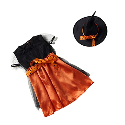 Holibanna 3 Sets Halloween Kleider Mädchen Paillettenkleid Schwarzes Kleid Für Mädchen Tutu Rock Halloween Party Hexenkostüm Für Kinder Hexen Halloween Kostüm Halloween Rock von Holibanna