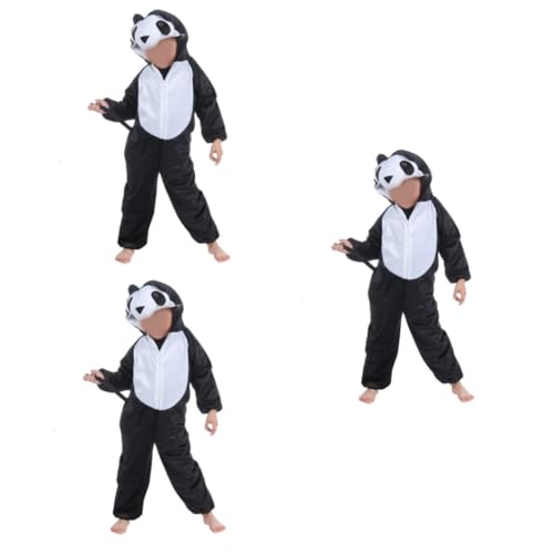 Holibanna 3St Panda Kostüme für Kinder halloweenkostüme für kinder halloween kleider für kinder gieskanne kinderspielzeug fashing costume kinder kid toys Kinderkostüme tierkostüme für kinder von Holibanna