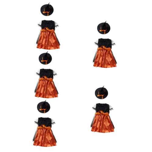 Holibanna 5 Sets Halloween Kleider Kinderrock Halloween Cosplay Set Marienkäfer Hexen Kleid Für Mädchen Pailletten Kinderkleidung Und Mädchenkleidung Halloween Kostüme Mädchenkleider von Holibanna