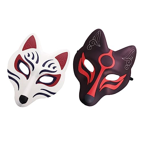 Holibanna 8 Stk Fuchs Maske Fuchs Halbmasken Halloween-maske Halloween-fuchs Katzenmaskerade Streich Spielzeug Geistermaske Katzenfrauenmaske Fuchs Cosplay-masken Masken Für Erwachsene Eva von Holibanna