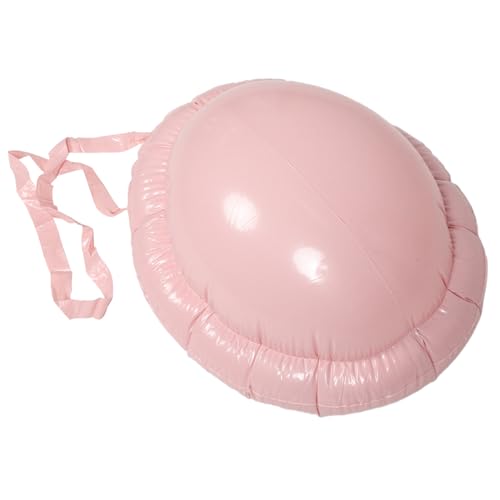 Holibanna Aufblasbarer Bauch aufblasbarer schwangerer bauch künstliche Schwangerschaft Bauchstütze aufblasbar Schwangerer Bauch aufblasbar Aufblasbarer Schwangerschaftsbauch PVC Rosa von Holibanna