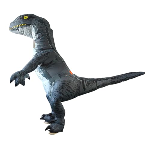 Holibanna Aufblasbarer Velociraptor-anzug Aufblasbares Kostüm, Die Kostüm Aufführen Aufblasbare Anzüge Halloween-outfits Halloweenkostüm Aufblasbare Kostüme Anzüge Durchführen Grey von Holibanna