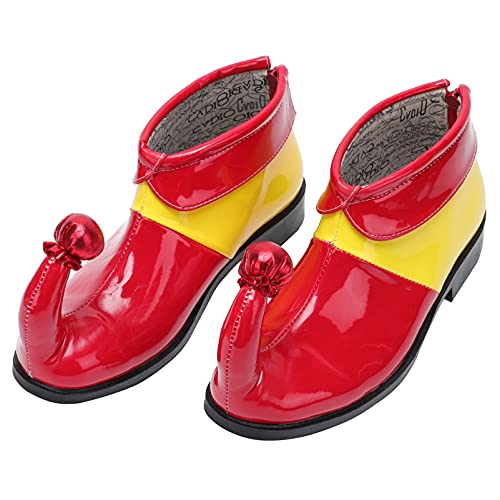 Holibanna Clown-Schuhe Cosplay-Kostüm-Zubehör Unisex-Performance-Schuhe Für Clowns Halloween Geburtstag von Holibanna