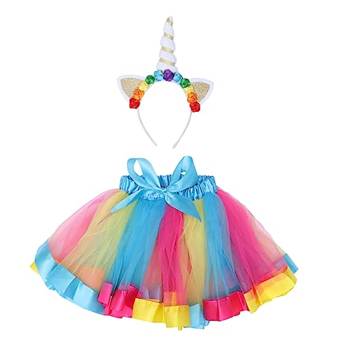 Holibanna Einhorn Kostüm Einhorn-partykleid Einhorn Mädchen Kleidung Blue von Holibanna