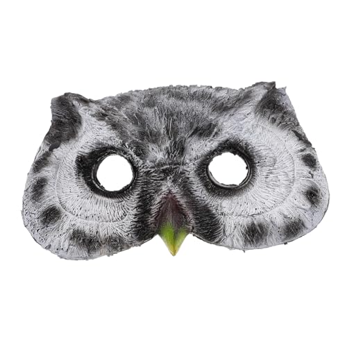 Holibanna Eulenmaske Für Frauen Adlermasken Halloween Adlerkopfmaske Tiermasken Für Erwachsene Tierische Maske Eulen-maskerade-maske Maskerade Masken Vogelmasken Katze Gesichtsmaske Pu Grey von Holibanna