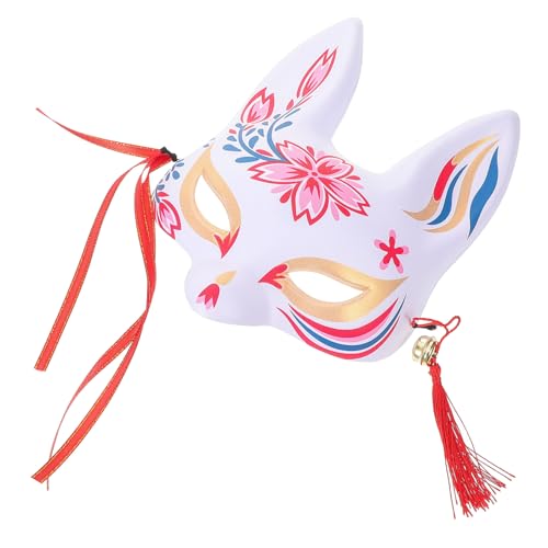 Holibanna Fuchs-dämonenmaske Tierkostüm-maske Fuchsmasken Therische Masken Cosplay-tiermaske Tier-cosplay-maske Maskerade Kostüm Maske Karneval Fuchs Maske Fuchs Maskerade Maske Pvc Colorful von Holibanna