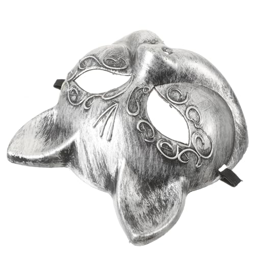 Holibanna Halloween-Fuchsmaske Gruselige Halloween-Plüschmaske Masken für Tanzpartys Kostüm halloween costume halloween kleidung halloween deko Maskerade-Party-Maske Cosplay-Maske Plastik von Holibanna