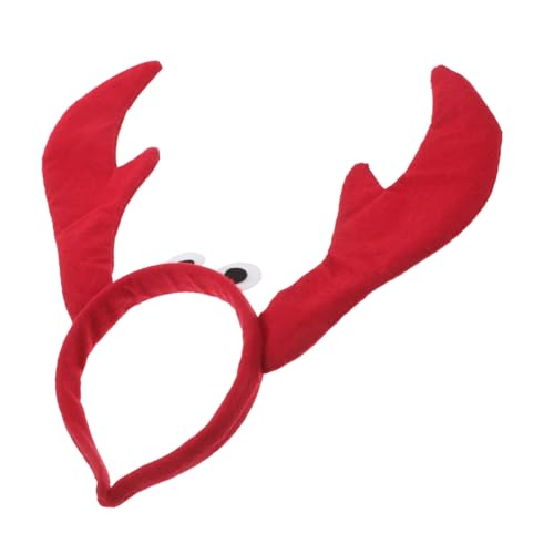 Holibanna Halloween Krabben Haarband mit Großen Augen und Krallen Weiches Lobster Stirnband für Cosplay Schulaufführungen und Familienfeiern Leichtes Tierkostüm Zubehör Vielseitig Einsetzbar Holibanna Halloween Krabben Haarband mit Großen Augen und Krallen Weiches Lobster Stirnband für Cosplay Schulaufführungen und Familienfeiern Leichtes Tierkostüm Zubehör Vielseitig Einsetzbar von Holibanna