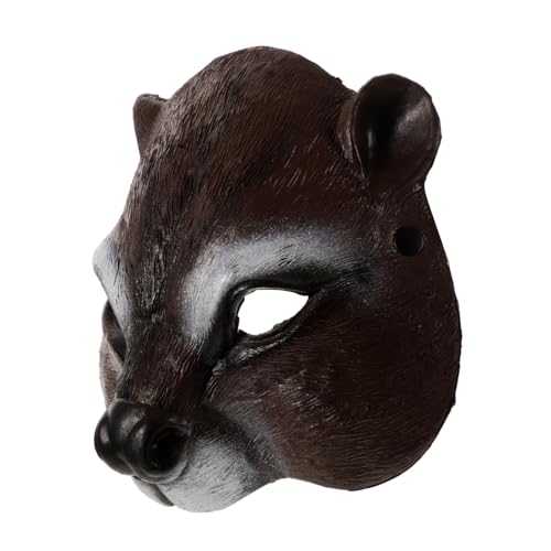 Holibanna Halloween-tiermasken Maskerade Maske Männer Halloweenkostüm Halloween-maske Eichhörnchen Maske Tierkostüm Maske Karnevalsmaske Neuartige Kostümmasken Hasenmaske Pu-schaum von Holibanna