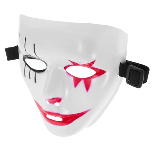 Holibanna Hip-hop-maske Herren-maskerade-outfit Maskerade-maske Für Paare Maskerade Masken Masse Maskerade Maske Frauen Halloween-maske Frauen Männer Maskerademaske Handbemalte Maske Plastik von Holibanna