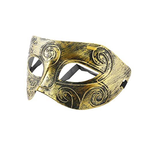 Holibanna Männer Gesichtsmaske halloween masken halloweenmaske faschingsmasken Maskerade-Maske für Frauen Maske für Erwachsene weiße Maske Männer Maskenball Maske griechische römische Maske von Holibanna