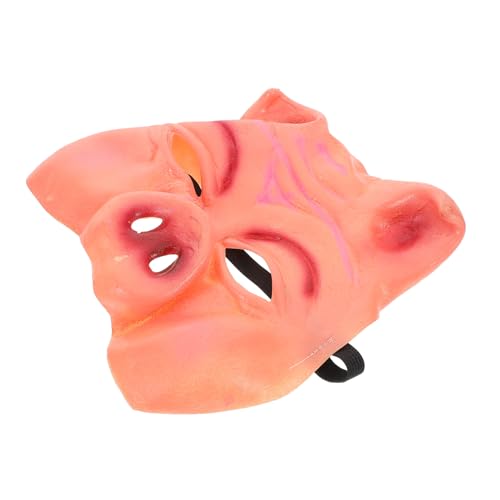 Holibanna Maske Halloween -kostüm Haube Lampenschirm Haubenschale Schaum Dekoration Gruselige Kleidung Tierkleidung Kleidung Mit Schweinegesicht Tierkopfbekleidung Emulsion von Holibanna