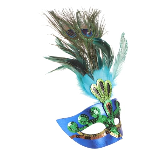 Holibanna Maske Requisite Pfau Maskerade Maske Spitze Maskerade Maske Venezianische Spitze Maske Maskerade Ball Maske Pfau Maske Pfau Kostüm Frauen Maske Maskerade Frauen Halloween Maske von Holibanna