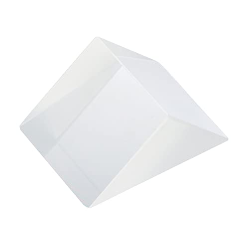 Holibanna Physikalisches Dreiecksprisma Glas Rechtwinkliges Optisches Prisma für Lichtbrechung Kompakt und Tragbar Geeignet für Physikalische Experimente und Lichtspektrum demonstrationen Holibanna Physikalisches Dreiecksprisma Glas Rechtwinkliges Optisches Prisma für Lichtbrechung Kompakt und Tragbar Geeignet für Physikalische Experimente und Lichtspektrum demonstrationen von Holibanna