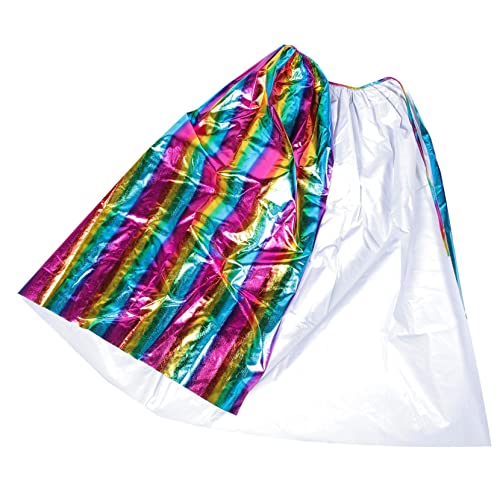 Holibanna Regenbogen-Umhang für Kinder Flash-Kostüm Kap-Maskerade-Kostüm Flügel Kostüm Make-up-Umhang festlicher Umhang Cape-Kostüm-Maskerade Partyzubehör Party-Umhang Polyester (Polyester) von Holibanna