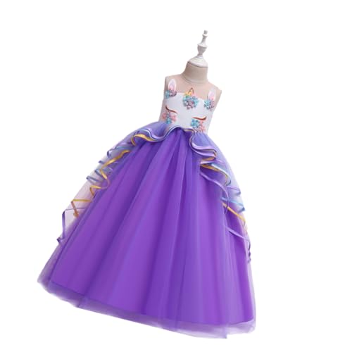 Holibanna Rollenspielkleidung e girl kleidung dress for Performance-Kostüm Kleidung zeigen Cosplay-Kostüm für Mädchen Violett von Holibanna