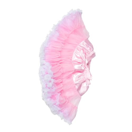 Holibanna Rosa Tutu für Mädchen kinder prinzessinnen kleider faschingskostüme Bequemer Tutu Rock pinker Kinder-Tutu rosa Ballettröckchen Tutu-Rock für Mädchen Tutus für Mädchen 4-6 Polyester von Holibanna