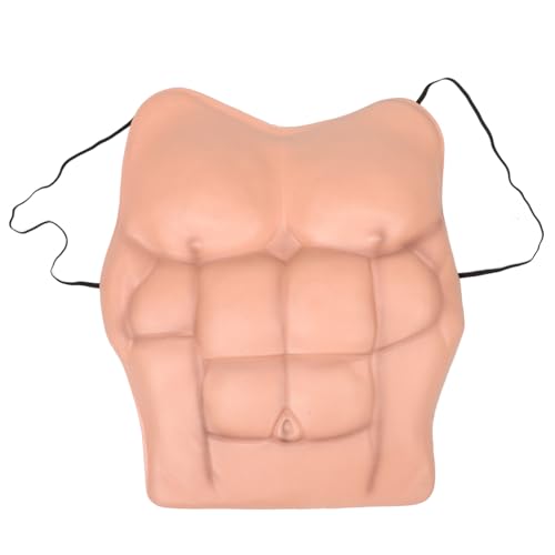 Holibanna Simulierte Muskelkleidung Cosplay-bruststütze Muskel Kostüm Muskelanzüge Muskel-bodysuit-kostüm Falscher Muskel Gefälschte Muscale Silikon-abs-anzug Muskel-fake Eva Orange von Holibanna