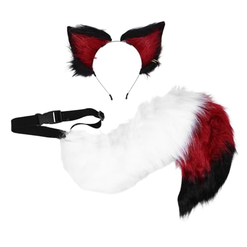 Holibanna Teiliges Fuchs-ohren Realistisches Bequemes Cosplay-accessoire für Erwachsene Detailgetreues Design Geeignet für Halloween Karneval und Themenpartys Holibanna Teiliges Fuchs-ohren Realistisches Bequemes Cosplay-accessoire für Erwachsene Detailgetreues Design Geeignet für Halloween Karneval und Themenpartys von Holibanna