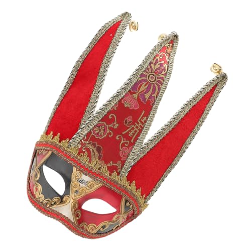 Holibanna Venezianische Karnevalsmaske Für Männer Maskerade Partymaske Karnevalskostümmaske Venezianische Maskerademaske Bühnenmaske Dekor Ausgefallene Ballmaske Festivalmaske von Holibanna