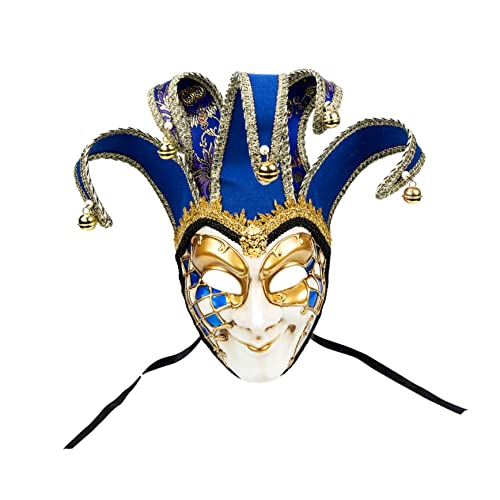 Holibanna Venezianische Maske Kostüme für Erwachsene Tanzmann-Masken Venezianische Karnevalsmasken halloween dekoration halloween-dekoration Kostüm Maske Halloween-Party- Plastik von Holibanna