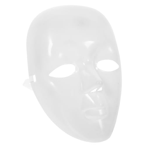 Holibanna Weiße DIY Maske zum Bemalen Leere Masquerade Prop für Party und Cosplay Wiederverwendbare Halbmaske aus Robustem Material für Maskenball und Rollenspiele Holibanna Weiße DIY Maske zum Bemalen Leere Masquerade Prop für Party und Cosplay Wiederverwendbare Halbmaske aus Robustem Material für Maskenball und Rollenspiele von Holibanna