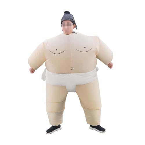 Holibanna Wrestling-Kostüm inflatable costume funny costume Kostümzubehör festival outfit aufblasbares Kostüm aufblasbarer Ganzkörperanzug Outfit zeigen von Holibanna