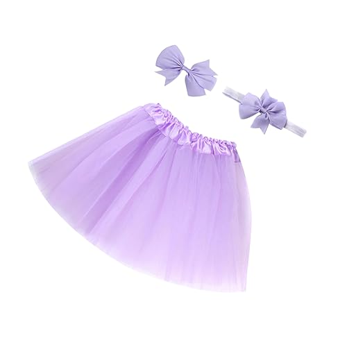 Tutu-Kleid Kinderkleidung kinder haarschmuck Stirnband für Kinder Märchenprinzessin Kleid Kleider Babykleidung -Kopfbedeckung Performance-Kostüm Krawatte Rock Haarnadel Kleine von Holibanna